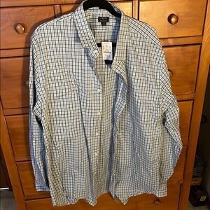 NWT J.Crew performance button-down shirt, size XXL